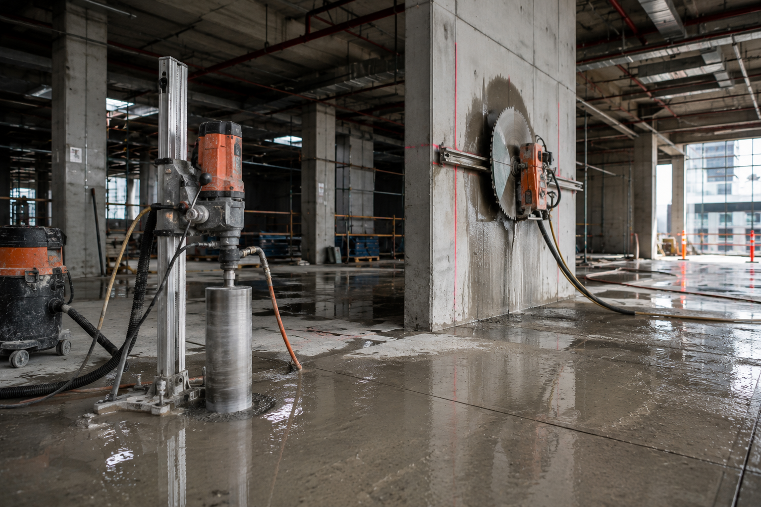 diamond concrete cutting